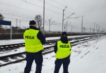 Operacja „TOR” w powiecie zgierskim. Służby sprawdzają stacje, torowiska i bocznice