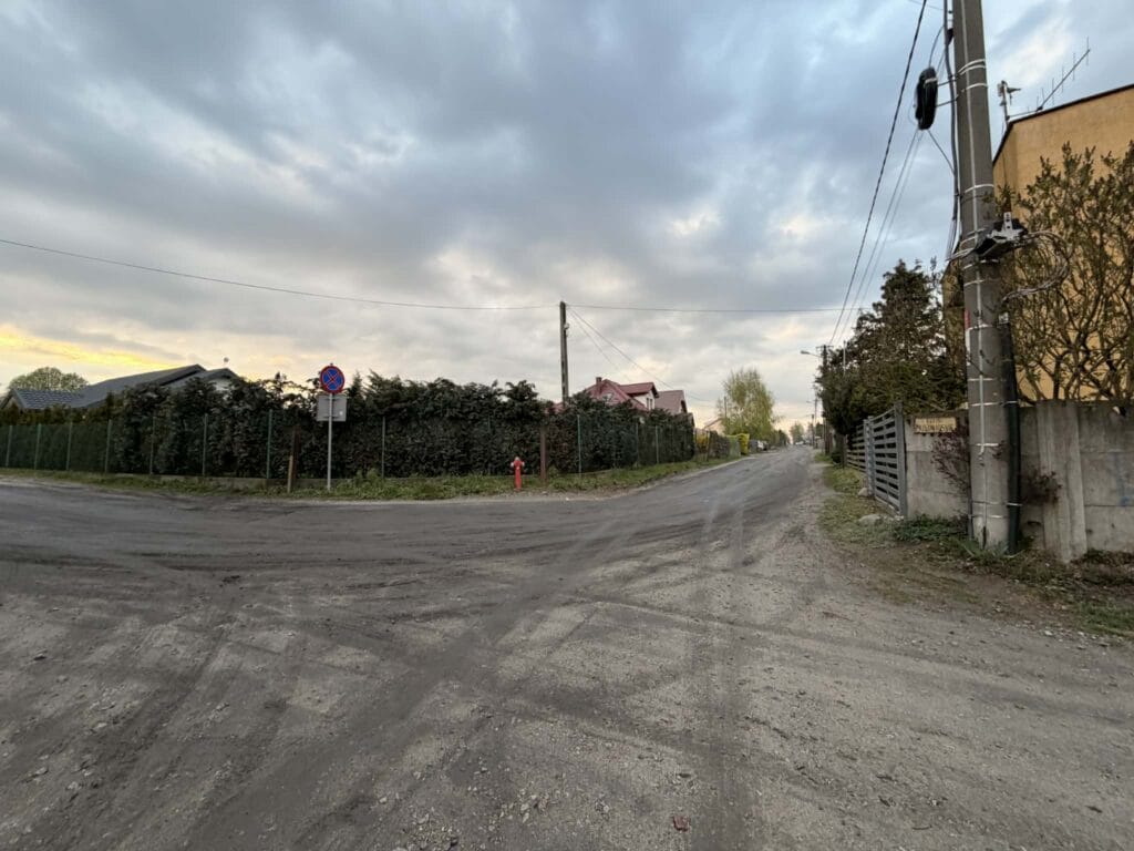 Rudunki, ulica Przedwiośnie
