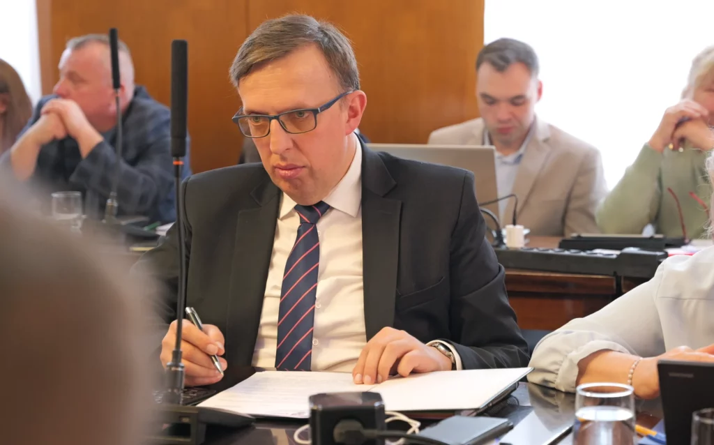 Radny Paweł Czekalski